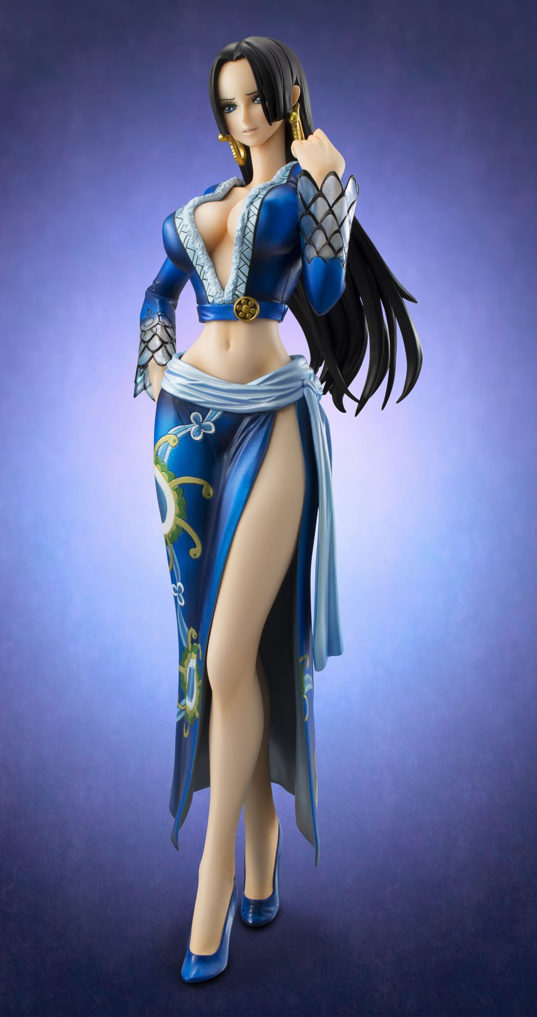 Figure Doll Megahouse P O P Portrait Of Pirates One Piece Neo Ex Boa Hancock Figure Ver Blue Megahouse Japamo